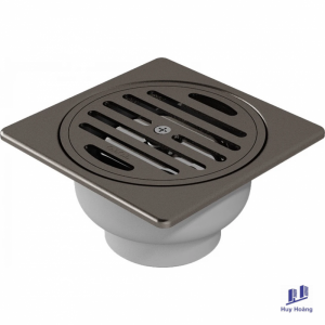 Phểu Thoát Sàn TOTO TX1DB#BGP Màu Xám Than Chì Mờ 115x115mm Ø60