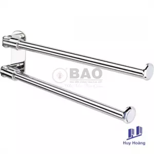Máng khăn đôi Inox BẢO BN140