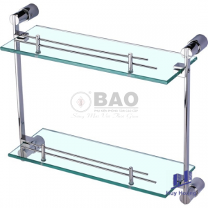 Kệ kính phòng tắm hai tầng BẢO BN500