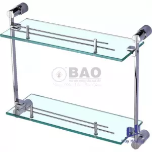Kệ kính phòng tắm hai tầng BẢO BN500