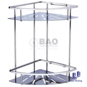 Kệ góc Inox BẢO hai tầng BN820