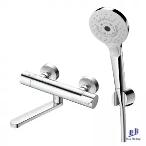 Vòi Sen Nhiệt Độ Nhật TOTO TBV03427V/TBW01035V Tay Sen Mist Spa 3 Chế Độ Xả Bồn