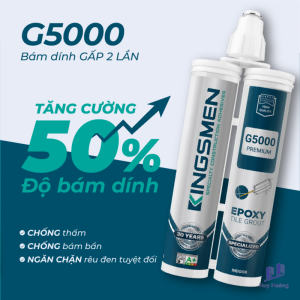 Keo Ron Gạch Kingsmen G5000 Cao Cấp - Sử Dụng Trong Nhà