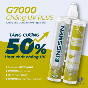 Keo Ron Gạch Kingsmen G7000 Chống UV Plus - Sử dụng trong nhà & ngoài trời