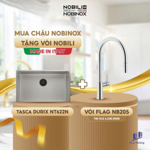 Chậu rửa chén NoBiNox NT622N