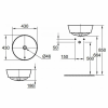 lavabo-grohe-100987sh00-eurocosmo-vessel-round-dat-ban-430mm - ảnh nhỏ 3