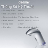 voi-cam-ung-lavabo-caesar-a910 - ảnh nhỏ 9