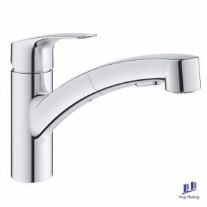 Vòi Rửa Chén Grohe 30305001 Eurosmart OHM Nóng Lạnh Rút Dây