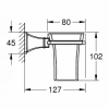 ke-ly-grohe-40626ig0-grandera-gan-tuong - ảnh nhỏ 2