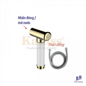 Vòi xịt nhấn cao cấp Kaniss KS-0601