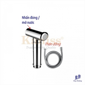 Vòi xịt nhấn cao cấp Kaniss KS-0602