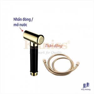 Vòi xịt nhấn cao cấp Kaniss KS-3501XN