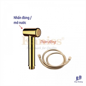 Vòi xịt nhấn cao cấp Kaniss KS-9501X