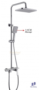 Sen tắm đứng nóng lạnh Kaniss KS-2049M