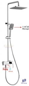 Sen tắm đứng nóng lạnh Kaniss KS-2064M