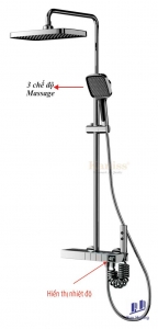 Sen tắm đứng nóng lạnh Kaniss KS-2078N