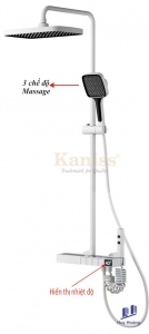 Sen tắm đứng nóng lạnh Kaniss KS-4024N