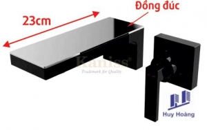 Vòi lavabo nóng lạnh âm tường Kaniss KS-2254A