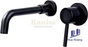 Vòi lavabo nóng lạnh âm tường Kaniss KS-6308D