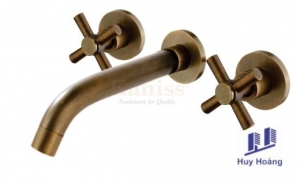 Vòi lavabo nóng lạnh âm tường Kaniss KS-8303