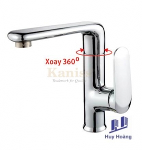 Vòi lavabo nóng lạnh Kaniss KS-2256K