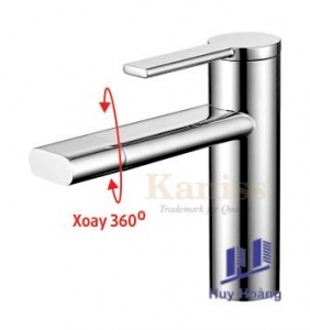 Vòi lavabo nóng lạnh Kaniss KS-2282K