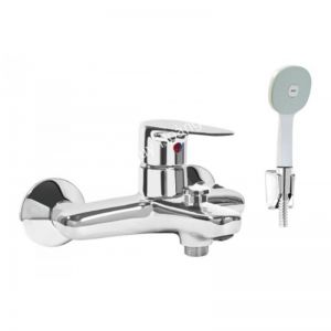 Vòi Sen Tắm Inax BFV-1113S-7C (BFV1113S7C) Tăng Áp Trắng Nóng Lạnh