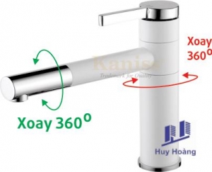 Vòi lavabo nóng lạnh Kaniss KS-4203