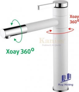 Vòi lavabo nóng lạnh Kaniss KS-4203C
