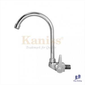Vòi chén lạnh âm tường Kaniss KS-2342