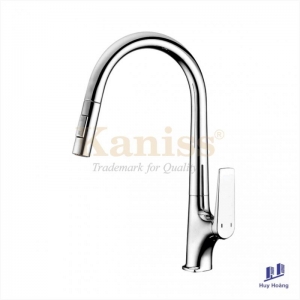 Vòi chén nóng lạnh dây rút Kaniss KS-2350N