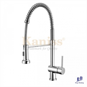 Vòi chén nóng lạnh dây rút Kaniss KS-2352K