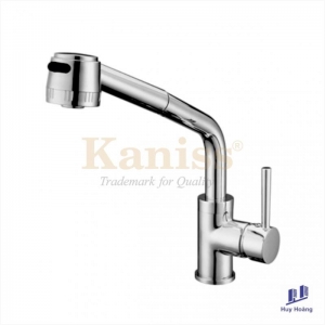 Vòi chén nóng lạnh dây rút Kaniss KS-2355R