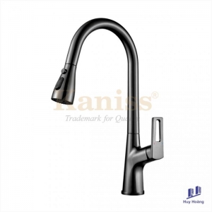 Vòi chén nóng lạnh rút dây Kaniss KS-3372X