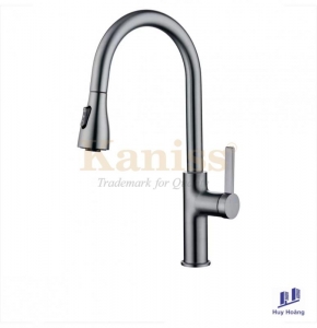 Vòi chén nóng lạnh rút dây Kaniss KS-3373X