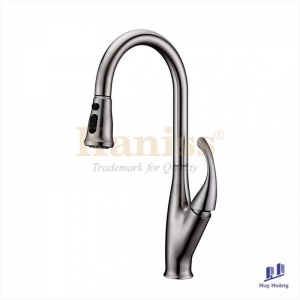 Vòi chén nóng lạnh rút dây Kaniss KS-3374X