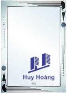 Gương hoa văn Đình Quốc DQ 2158 60 × 80 cm