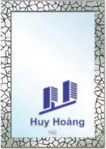 Gương hoa văn Đình Quốc DQ 2141 60 × 80 cm