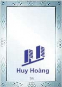 Gương hoa văn Đình Quốc DQ 2145 60 × 80 cm