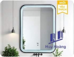 Gương LED khung nhôm Đình Quốc DQ 7774 60 × 80 cm