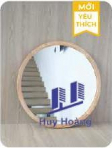 Gương khung gỗ Đình Quốc DQ 7701 60 × 60 cm