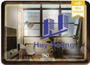 Gương khung gỗ LED Đình Quốc DQ 7777 50 × 70 cm