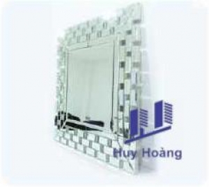 Gương trang trí phong thủy Đình Quốc DQ 0912 80 × 80 cm