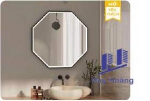 Gương khung nhôm không LED Đình Quốc DQ 67028 60 × 60 cm