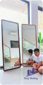 Gương toàn thân khung gỗ Đình Quốc DQ 7004 60 × 160 cm