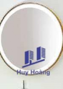 Gương tròn LED khung nhôm Đình Quốc DQ 6900 60 × 60 cm