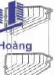 Kệ góc hai tầng inox 304 Đình Quốc DQ 2604
