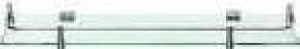 Kệ kính inox 304 Đình Quốc DQ 4012 12 × 50 × 5 cm