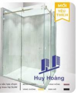 Phòng tắm kính cửa lùa Đình Quốc DQ 8174-1