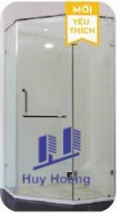 Phòng tắm kính vát góc Đình Quốc DQ 8177-2